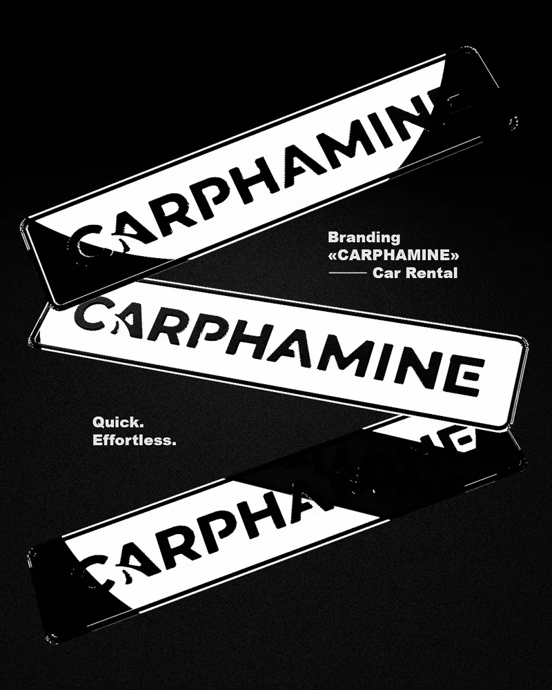 CARPHAMINE license plates